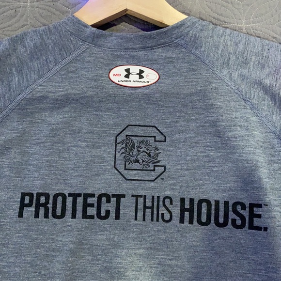 Long sleeve gray Carolina Gamecocks shirt - Picture 5 of 7